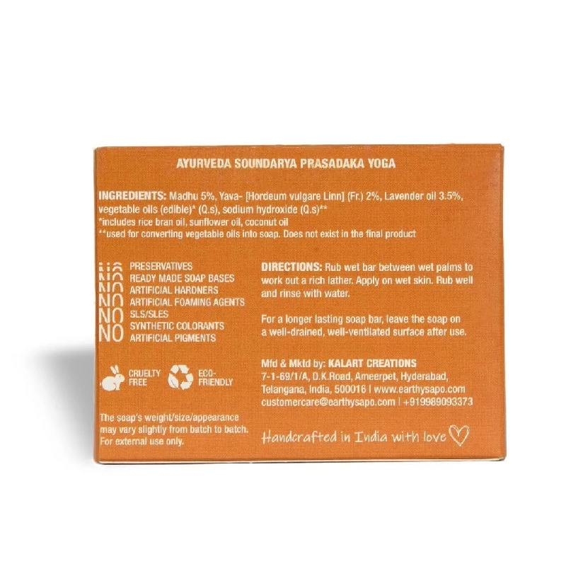 Earthy Sapo Honey Dew Moisturizing Bathing Soap, 100 g-3.webp